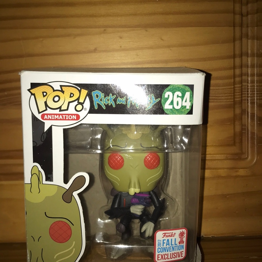 Alien Rick and morty